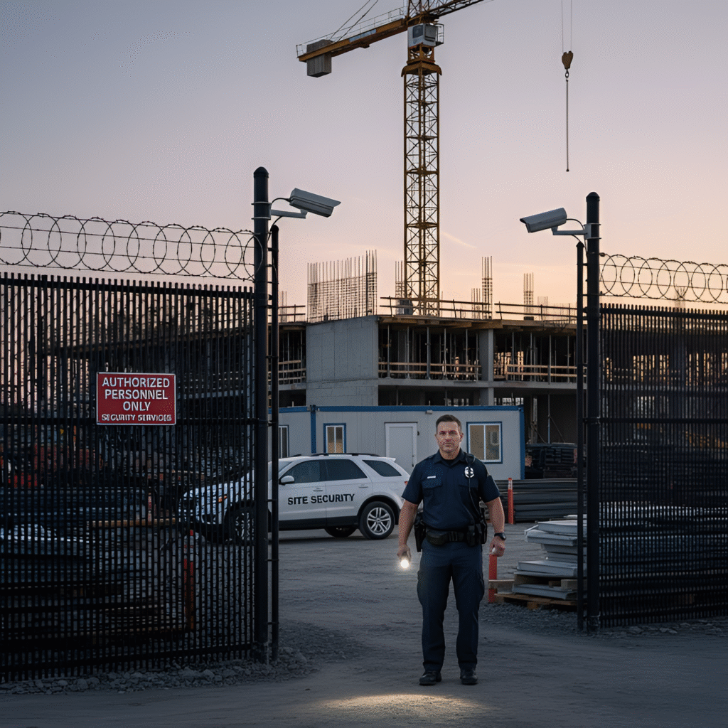 construction site security Tuscaloosa AL