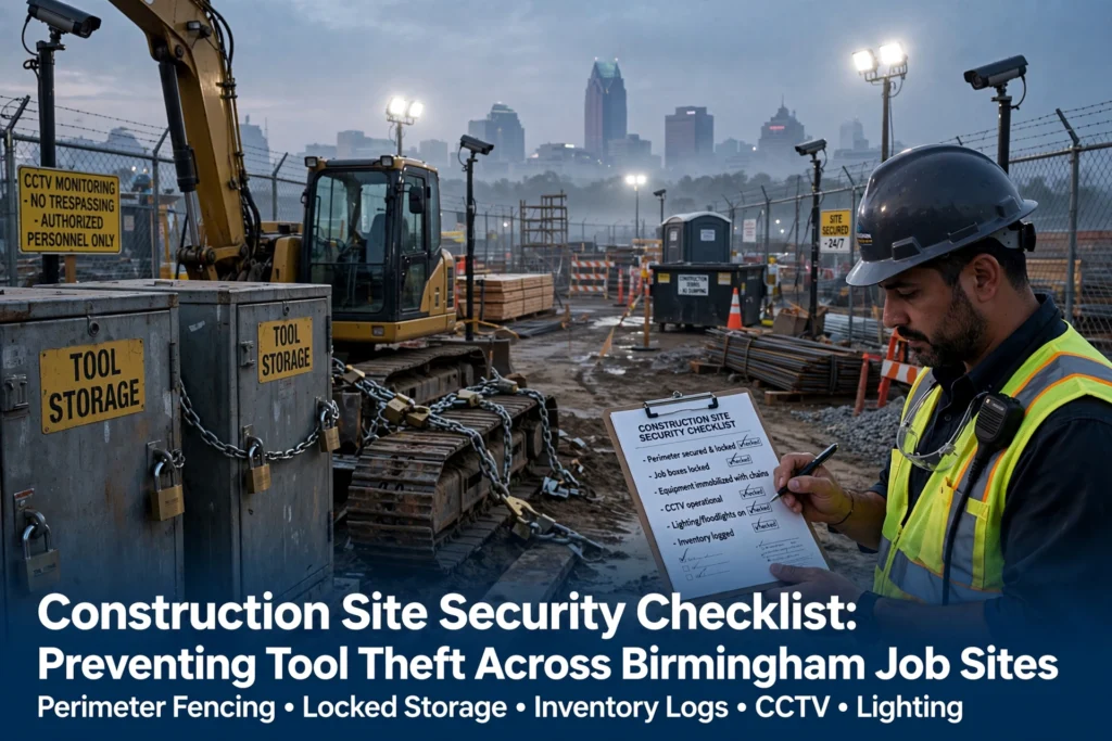 Construction Site Security Birmingham AL