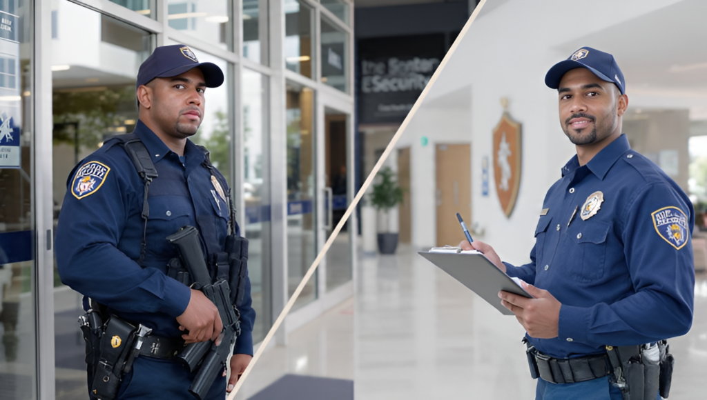 Armed vs. Unarmed Guards for Commercial Properties
