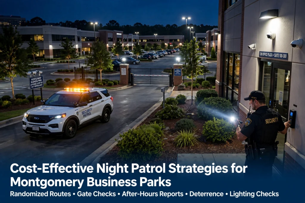 Night Patrol Services Montgomery AL