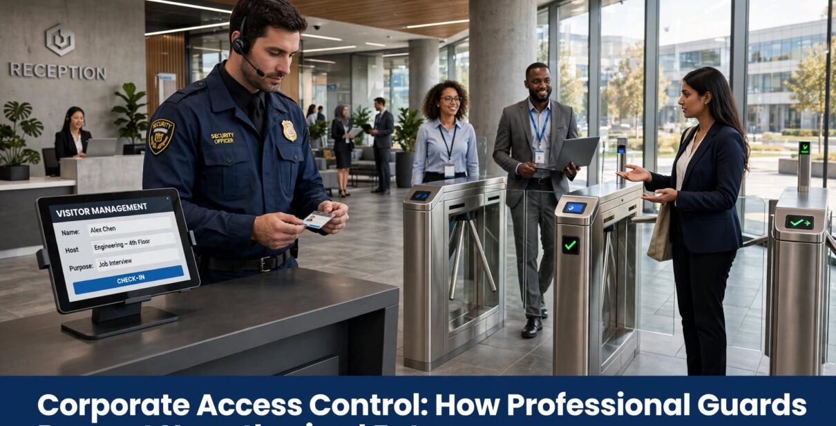 Corporate Access Control Security Guards