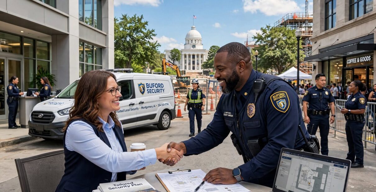 How Buford Security Delivers Tailored Security Services Across Montgomery AL